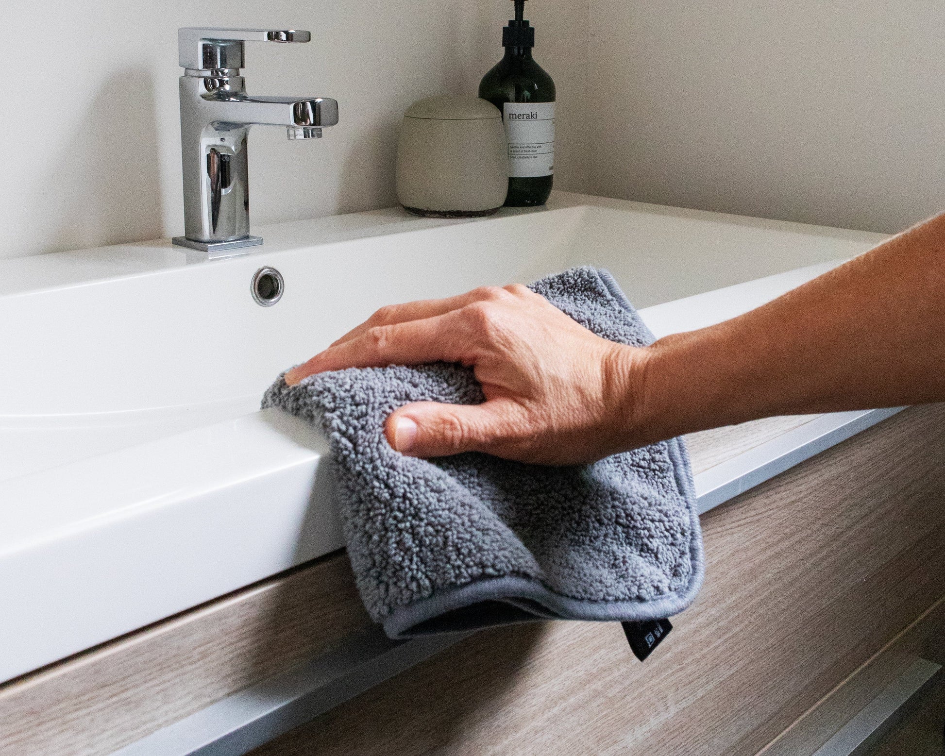 Fibb  Droogdoek badkamer "Dry", 40 x 40 cm