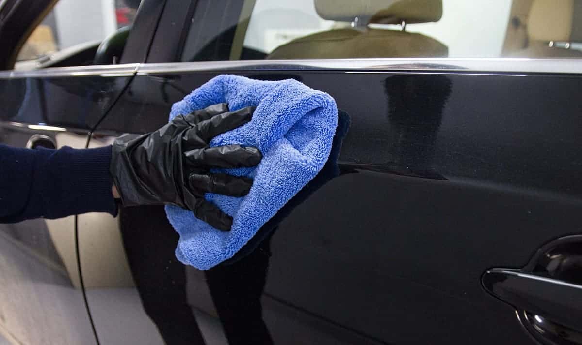 Fibb Microvezeldoek "Polish King", blauw