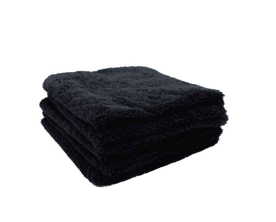 Fibb  Zwart Microvezeldoek "Polish Fiber", 5-pack