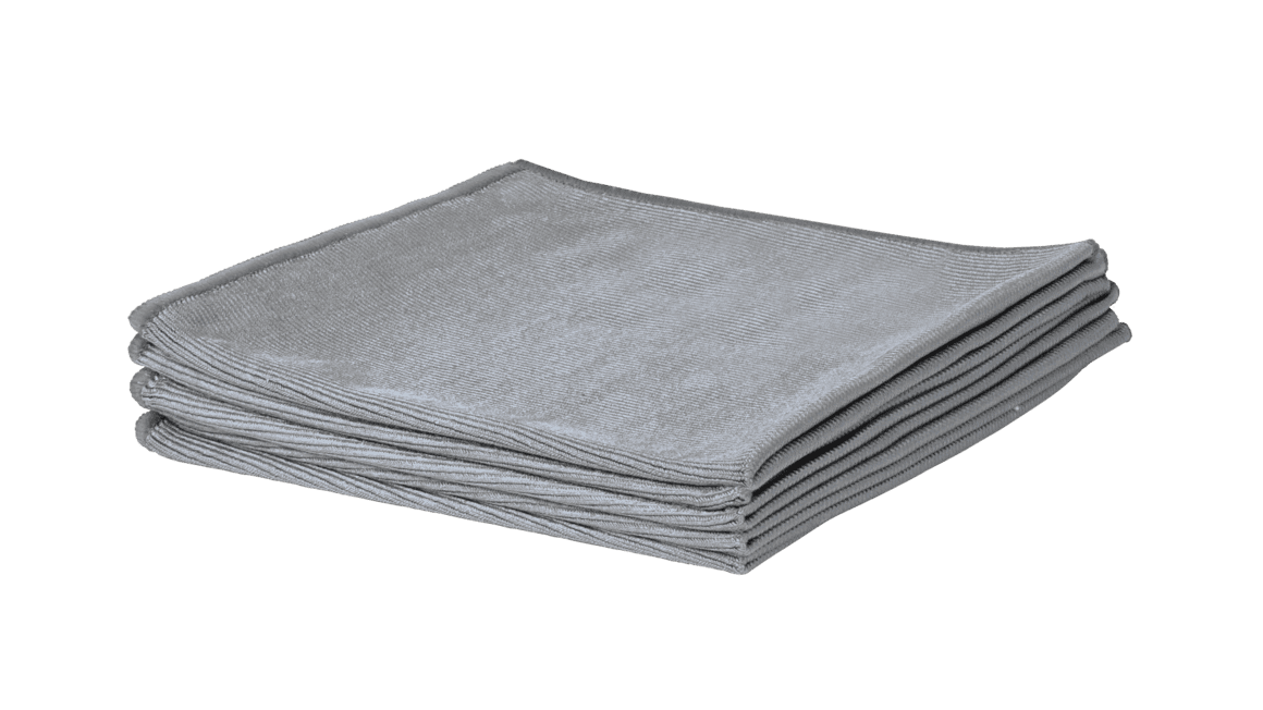 Microvezelstore by DEST 5 / Grijs Microvezel glasdoek "Glass Smooth"