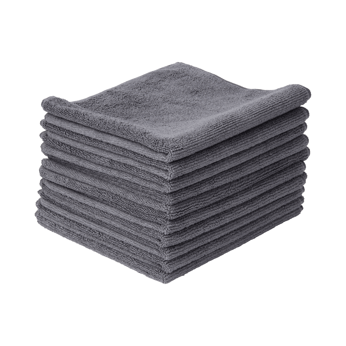 Microvezelstore by DEST Grijs Microvezeldoek auto, "Fiberking" 10-pack