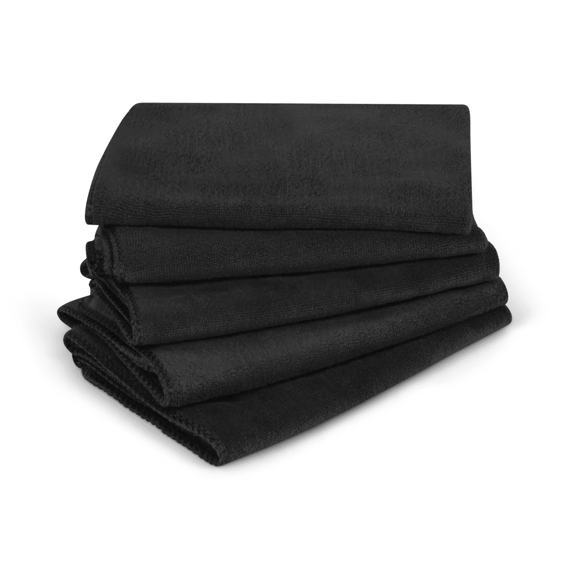 My Store Zwart Microvezel vaatdoekjes 'Fiberqueen' 5-pack