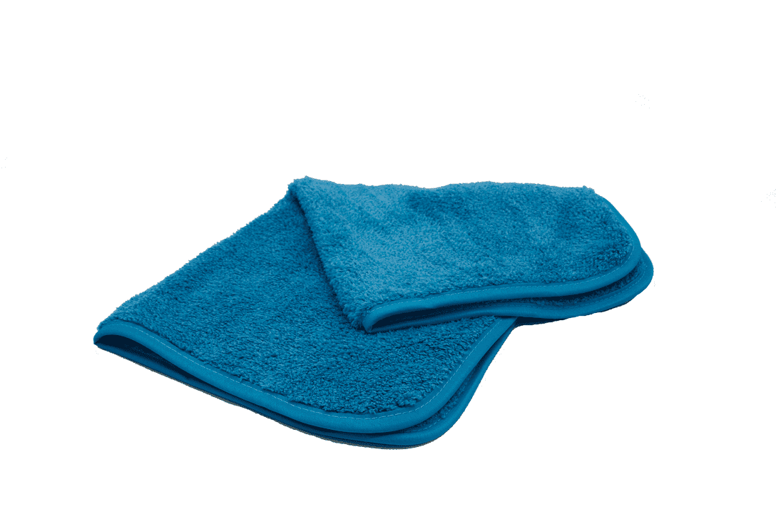 Microvezeldoek "Polish King", blauw