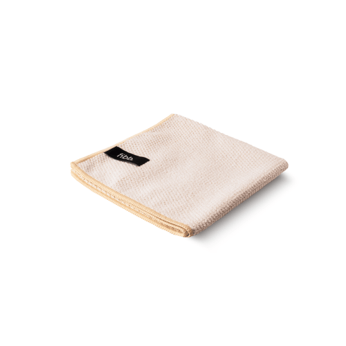Fibb Beige / 1 Microvezel vaatdoeken "Bloom", 34 x 34