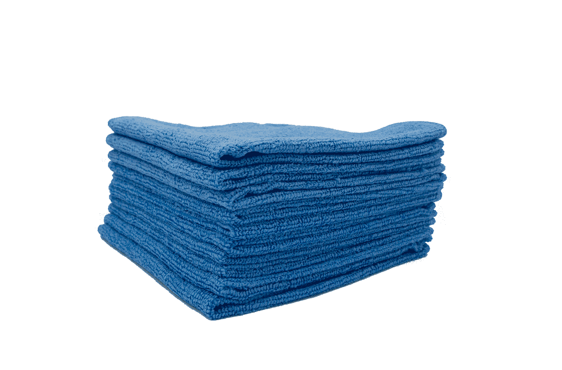 Fibb  Blauw Microvezeldoek "Fiberking", 10-pack