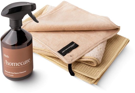 Fibb Botanic Fig / Beige 'Smooth Surface Cleaner' allesreiniger schoonmaakset met geur