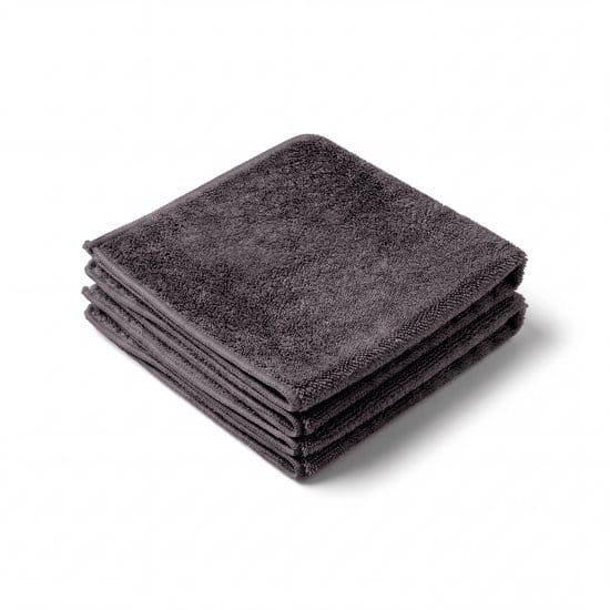 Microvezelstore by DEST Grijs / 2 Droogdoek badkamer "Swift", 40 x 40 cm