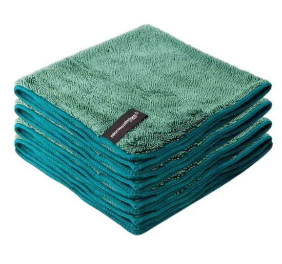 Microvezelstore by DEST Groen / 5 Droogdoek badkamer "Swift", 40 x 40 cm