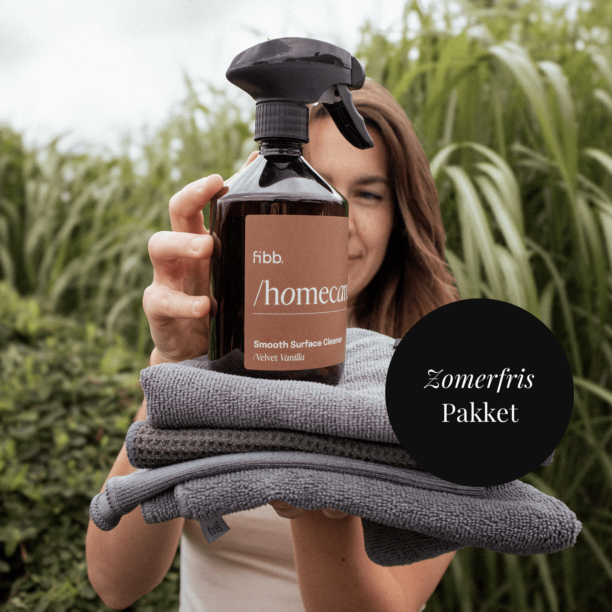 Microvezelstore.nl Microvezel 'Zomerfris' vakantiepakket met Botanic Fig reiniger