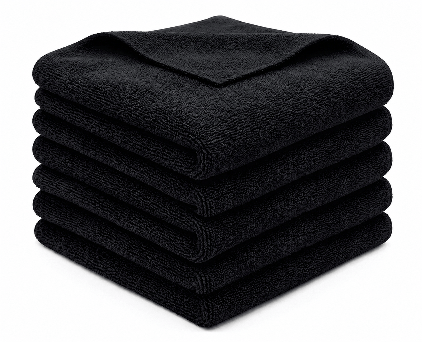 Microvezelstore.nl Zwart / 5 Microvezel polijstdoek "Polish Fiber", zwart