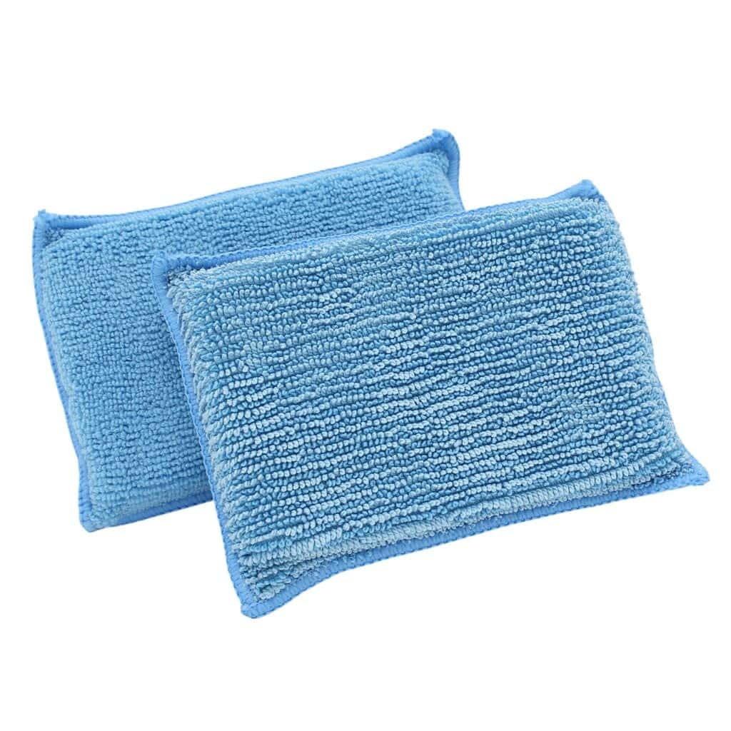 Microvezel spons "Duo Sponge", blauw